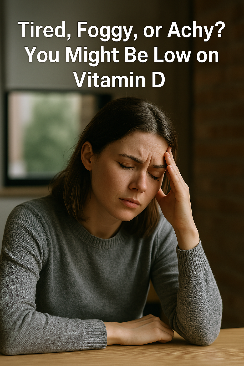 Tired, Foggy, or Achy? You Might Be Low on Vitamin D